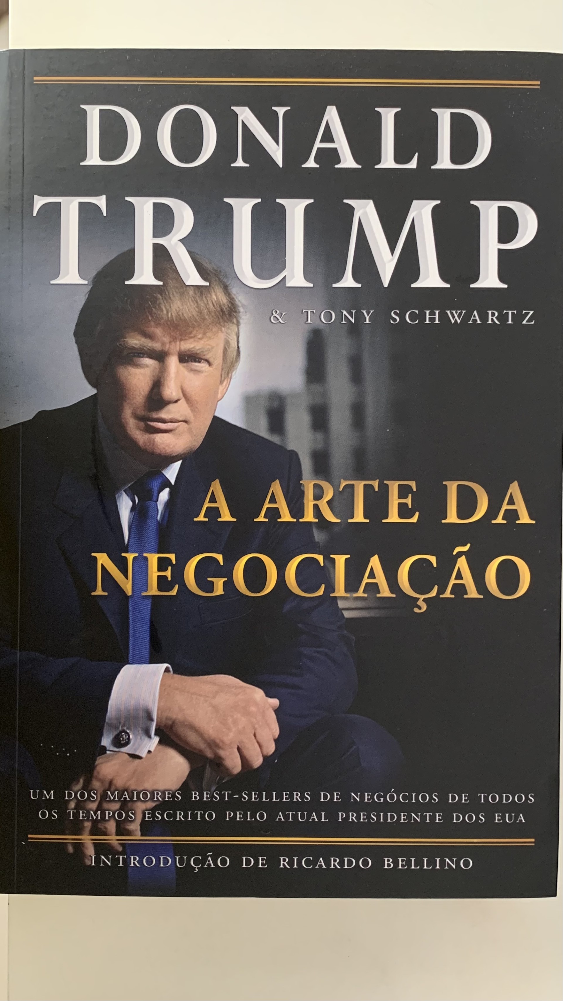 Capa do livro A Arte da Negociação